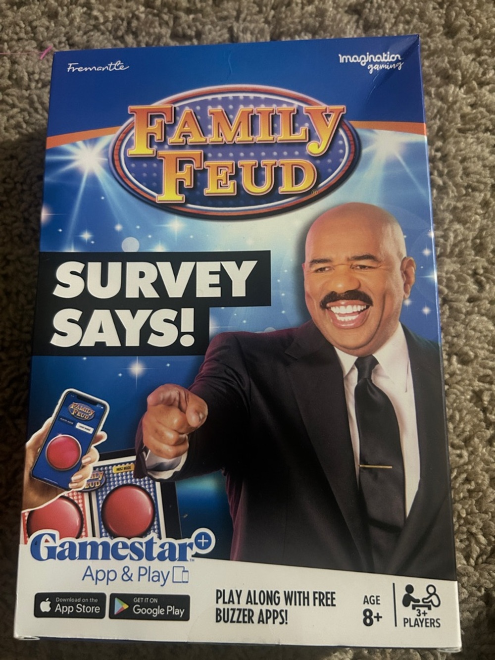 Family Feud Survey Says! Board Game - Blue Edition by Family Feud